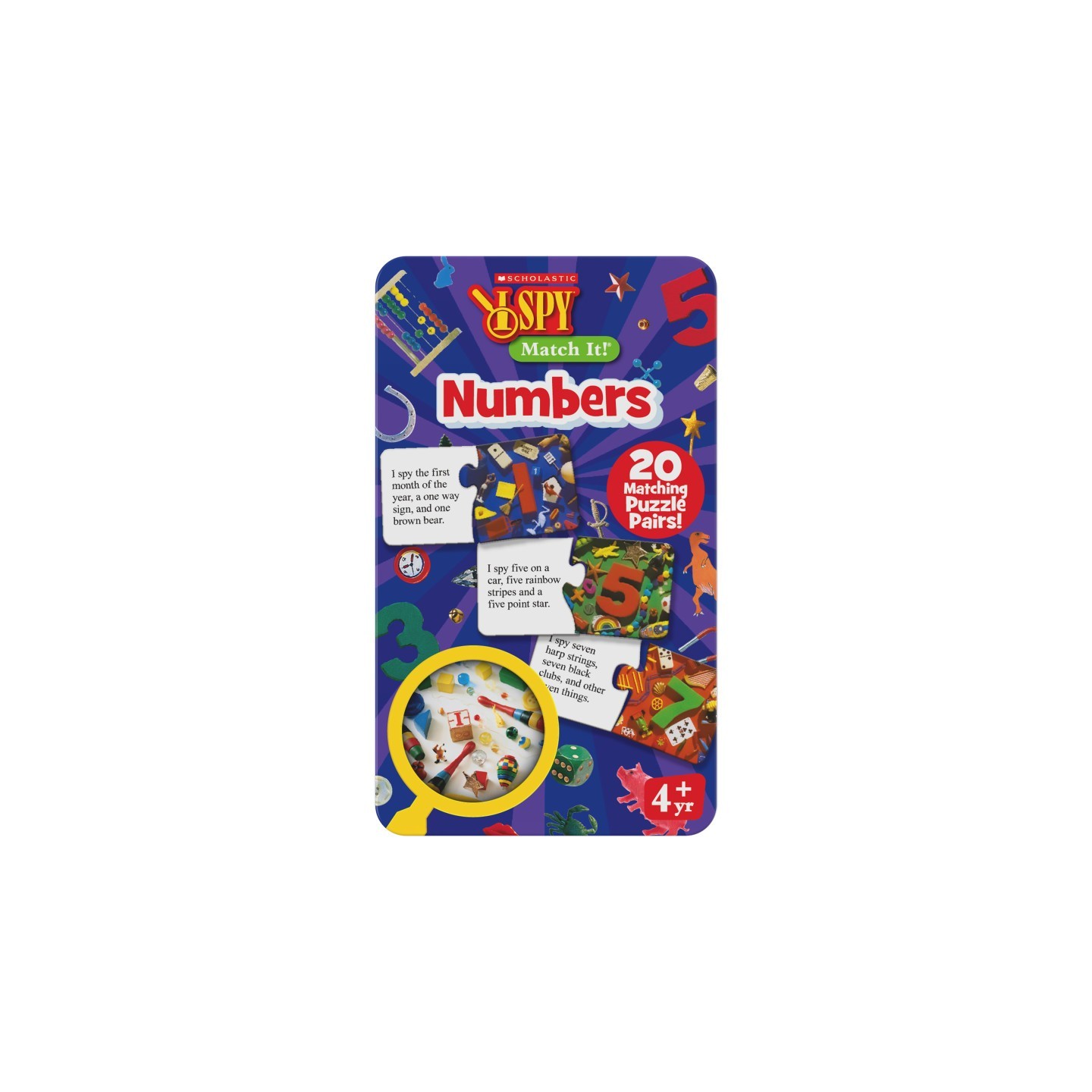 The Learning Journey International I Spy - Match It! Tin - Numbers