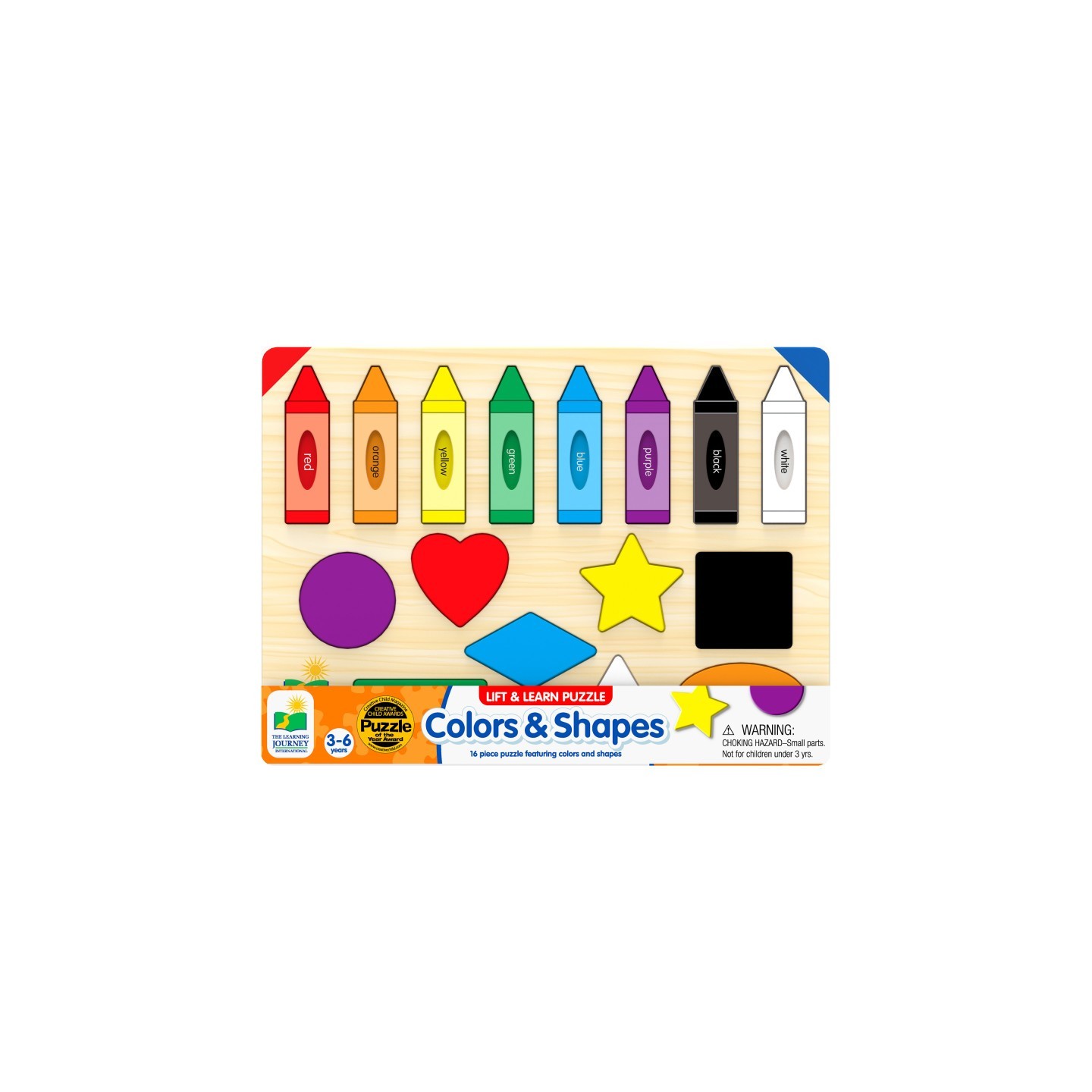 The Learning Journey International Lift & Learn Colors & Shapes