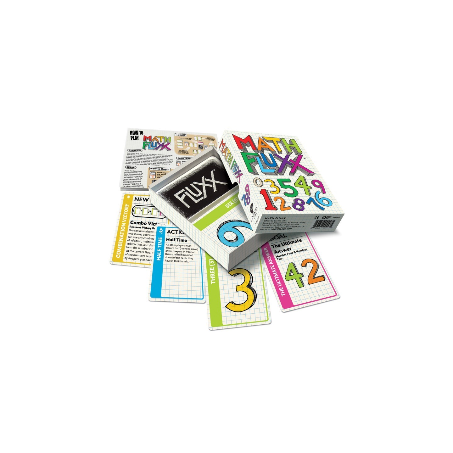 Looney Labs Math Fluxx® Card Game