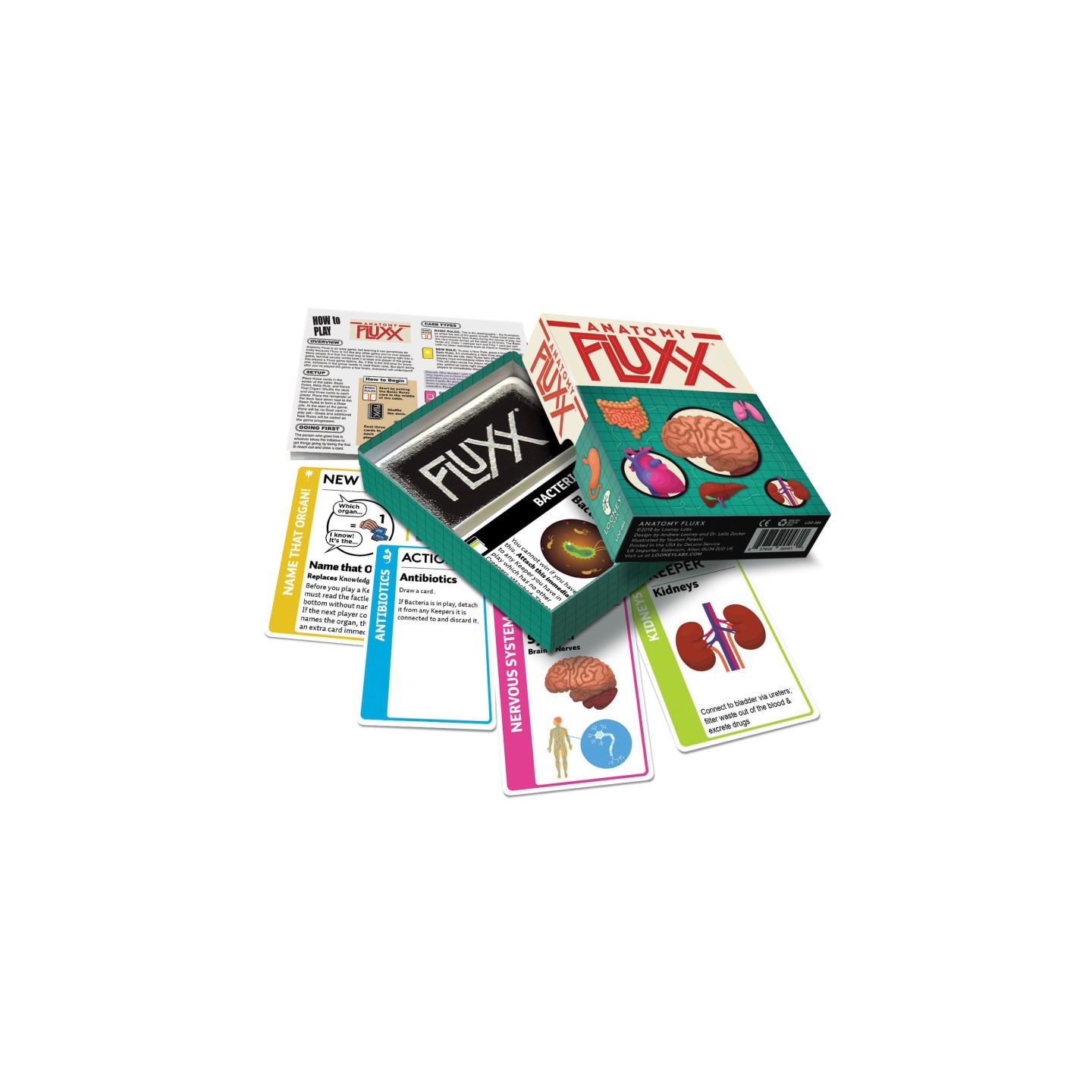Looney Labs Anatomy Fluxx® Card Game