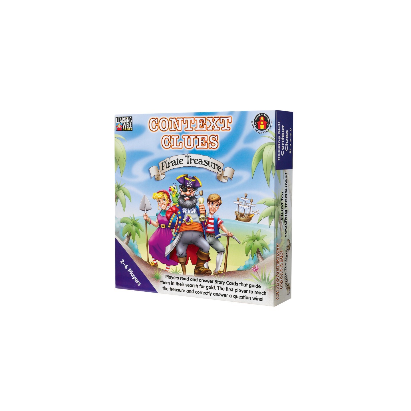 Learning Well Games Context Clues Game Blue Level—Pirate Treasure Game