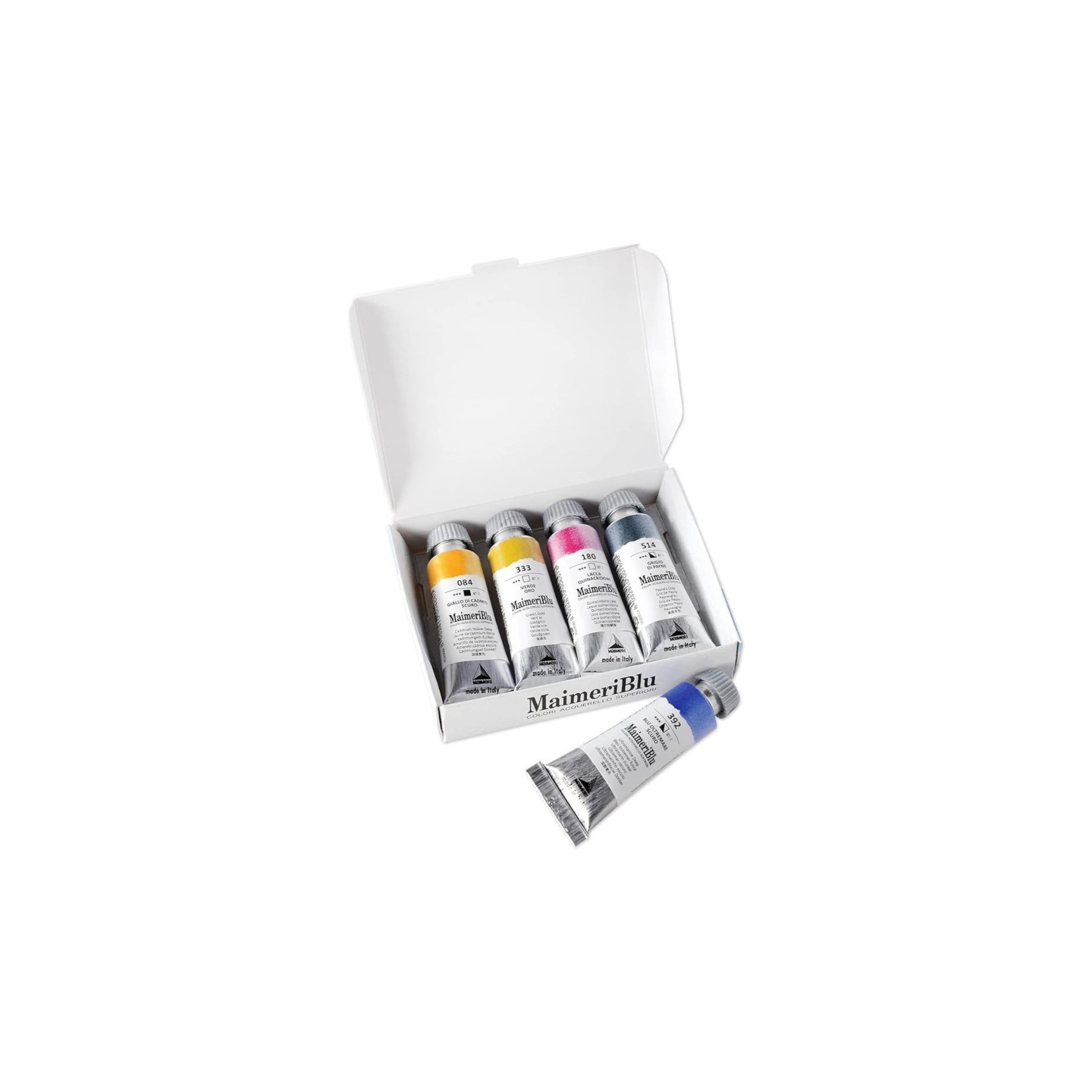 MaimeriBlu Watercolor Paint Introduction Set, 12ml, 5 Pieces
