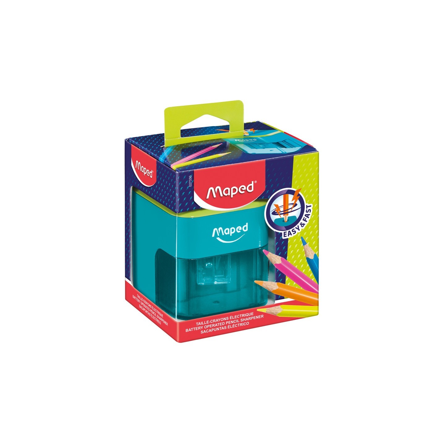 Maped® Compact 1-Hole Battery Powered Pencil Sharpener