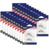 Helix® White Pebble Eraser, White, 2 Per Pack, 20 Packs