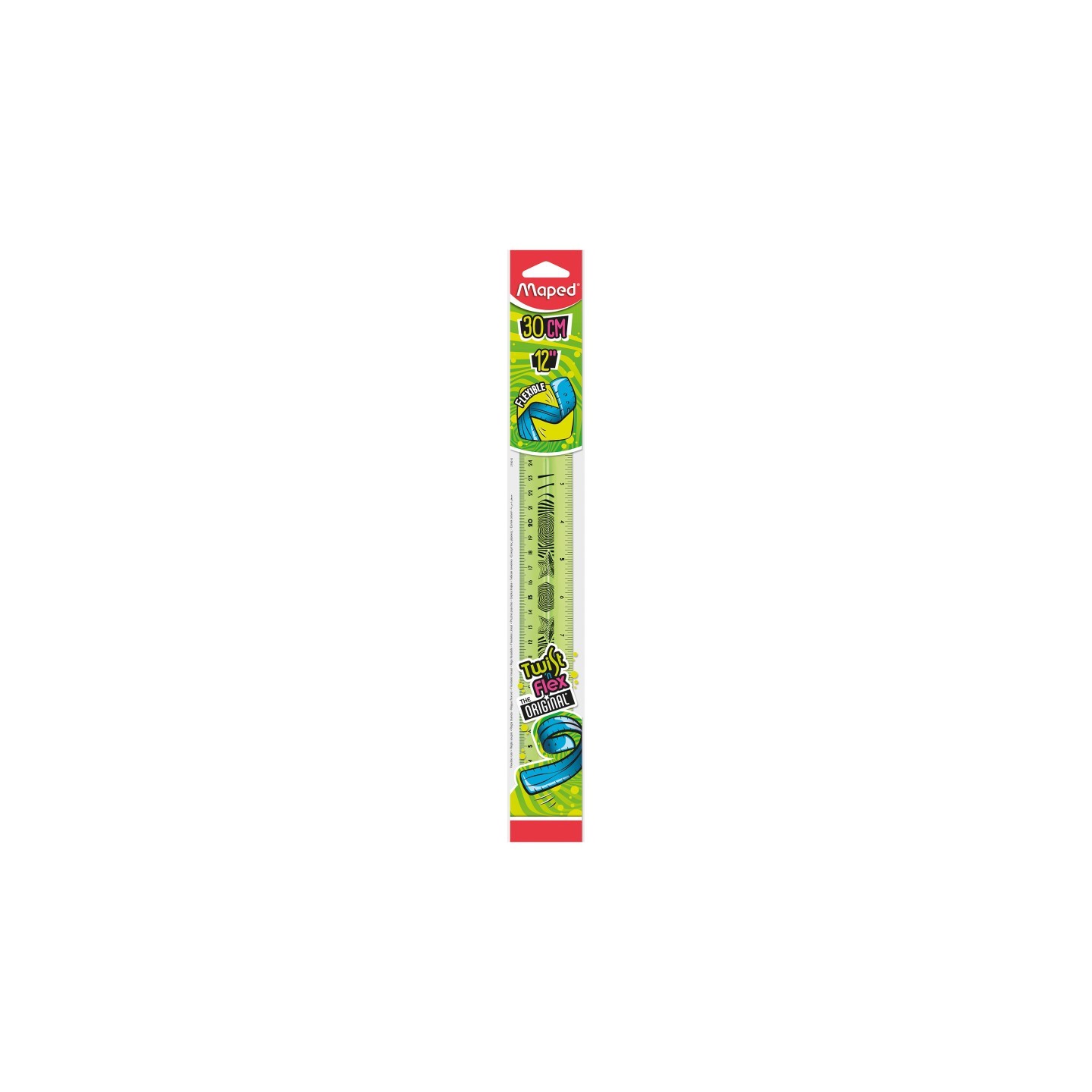 Maped® Twist'N Flex Ruler 12" / 30cm, Assorted Colors