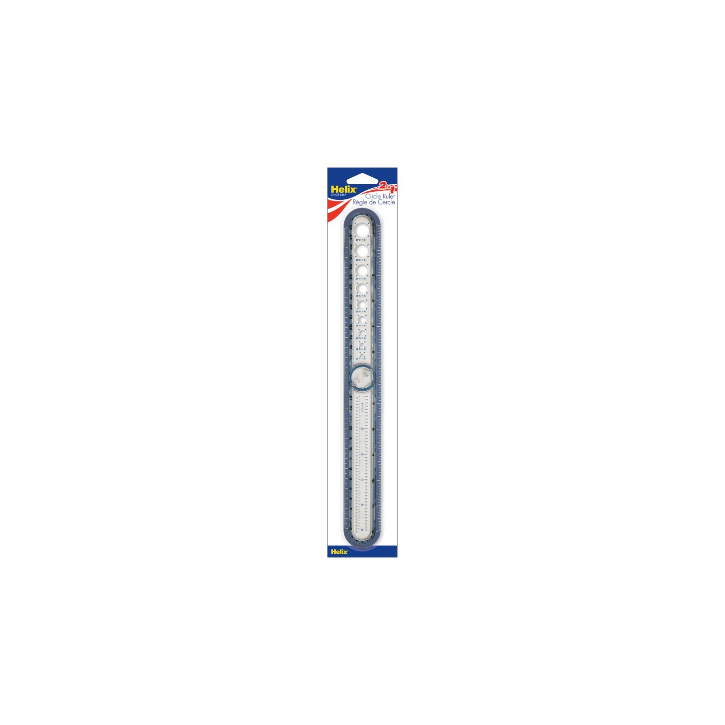 Helix® 2-in-1 Circle Ruler Measuring & Compass Tool 12" / 30cm
