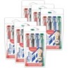 Maped® Marker'Peps Dry Erase Jumbo Marker, Bullet Tip, 4 Per Pack, 6 Packs