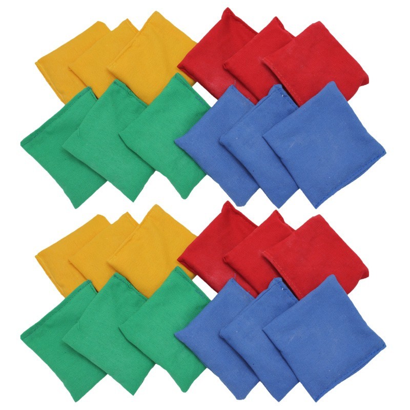 Martin Sports Bean Bags, 3.5" x 3.75", 12 Per Pack, 2 Packs
