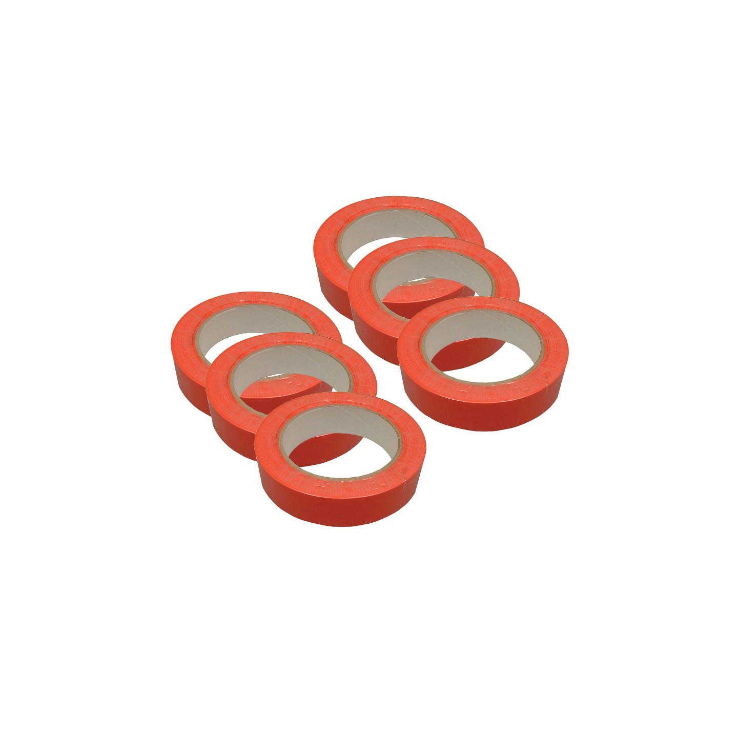 Martin Sports Floor Marking Tape, Orange, 6 Rolls