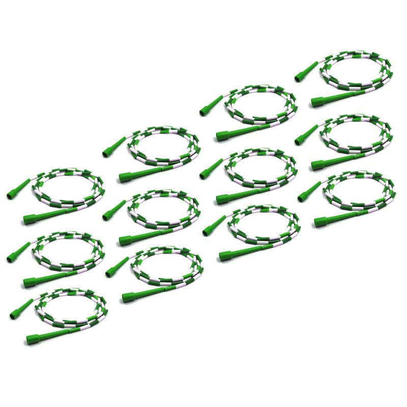 Martin Sports Segmented Plastic Jump Rope, 7', Pack of 12