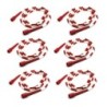 Martin Sports Segmented Plastic Jump Rope, 8', Pack of 6