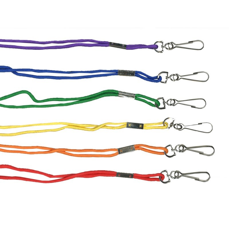 Martin Sports Lanyards, Assorted Colors, Pack of 12