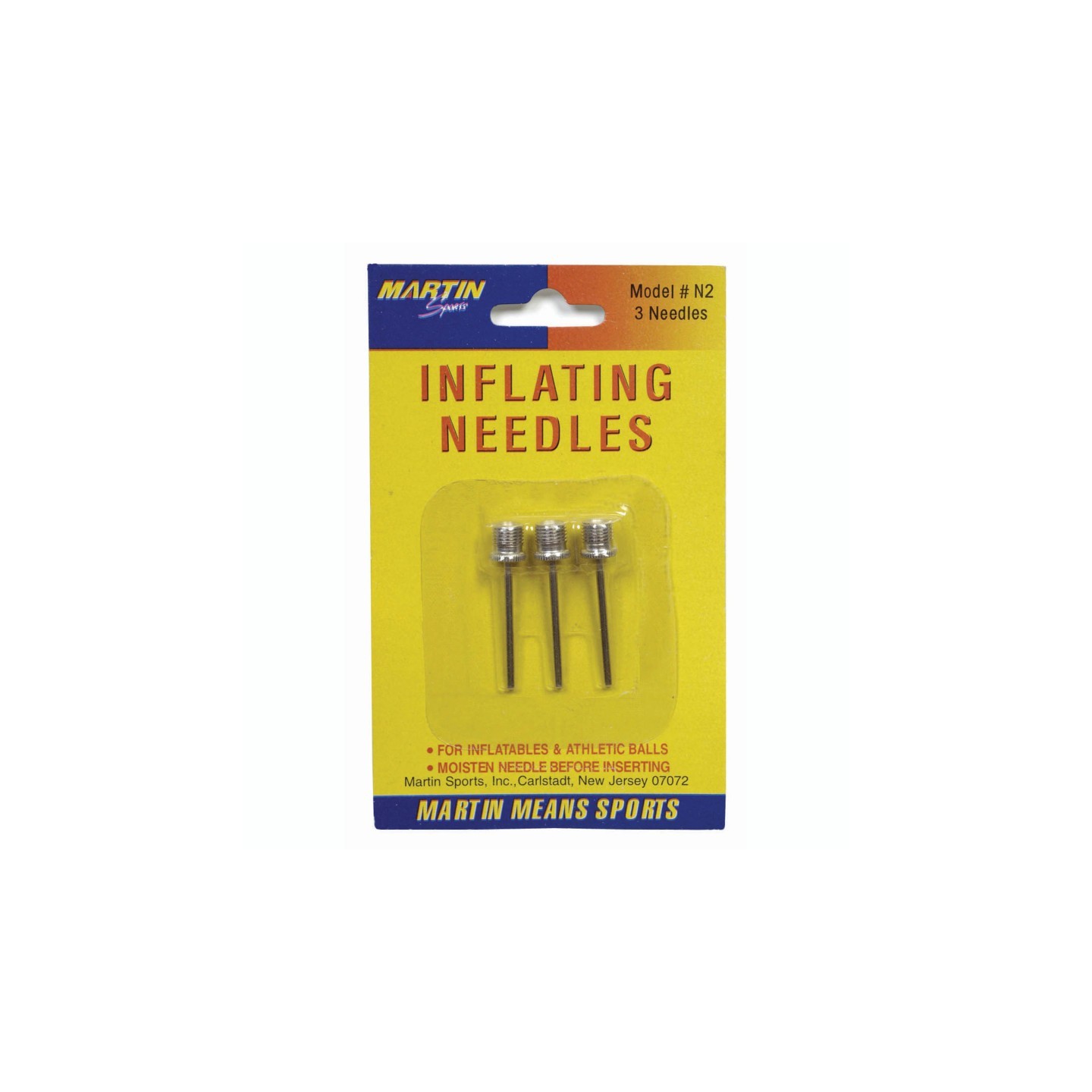 Martin Sports Inflating Needles, Set of 3