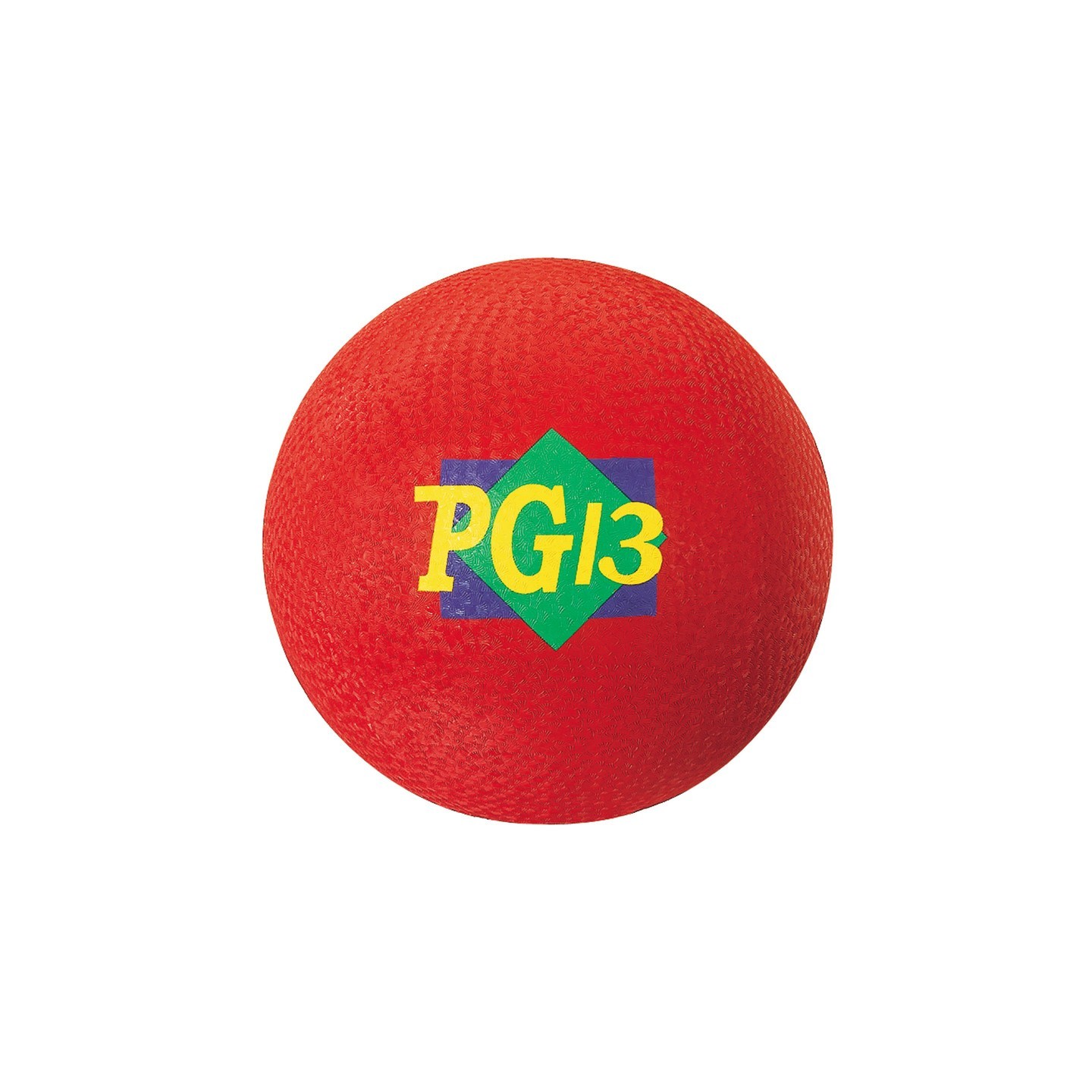 Martin Sports Playground Ball, 13" Diameter, Red