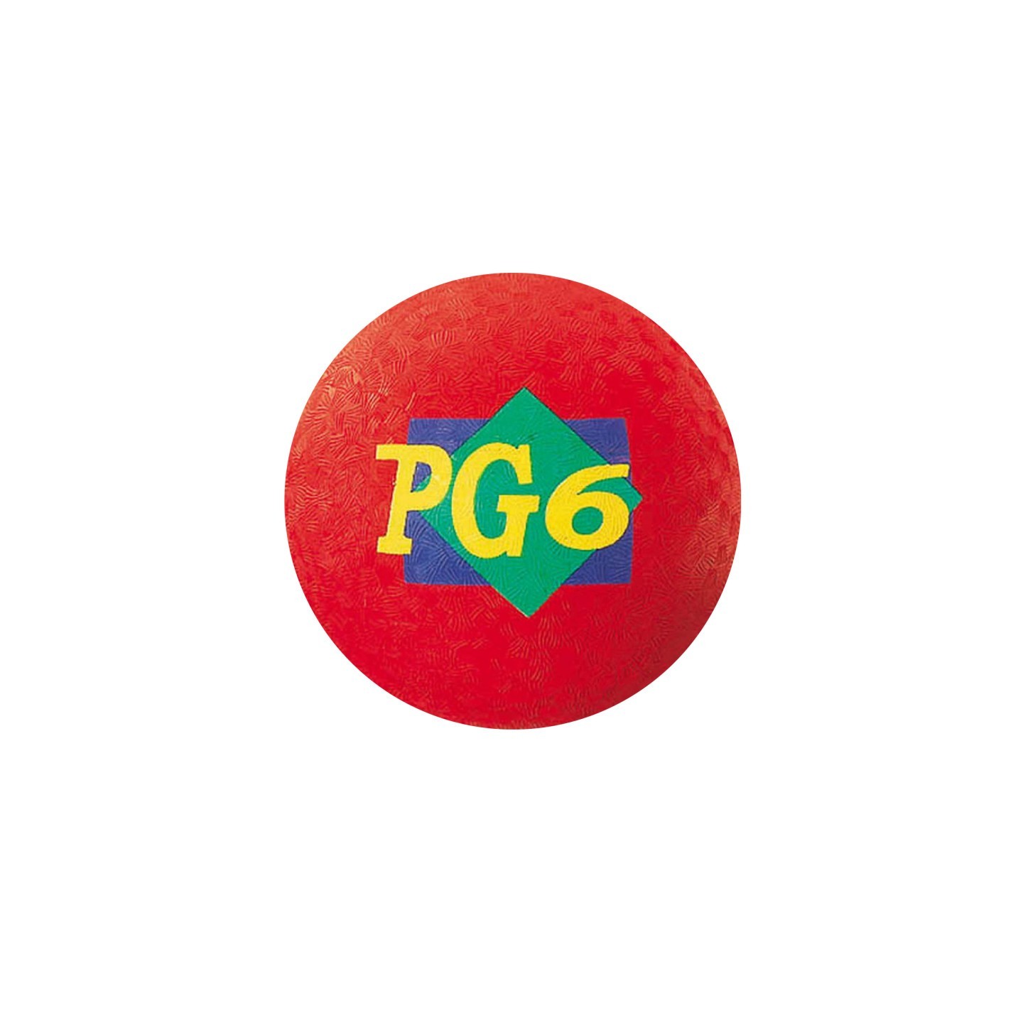 Martin Sports Playground Ball, 6" Diameter, Red