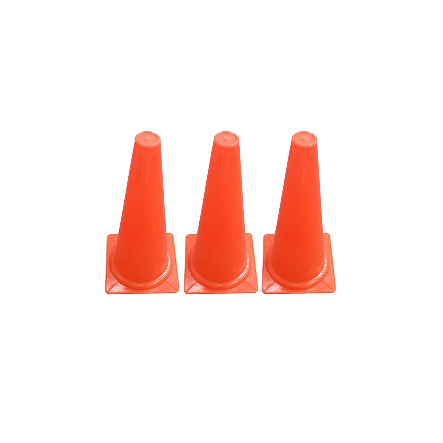Martin Sports Safety Cone, 15" High, Pack of 3