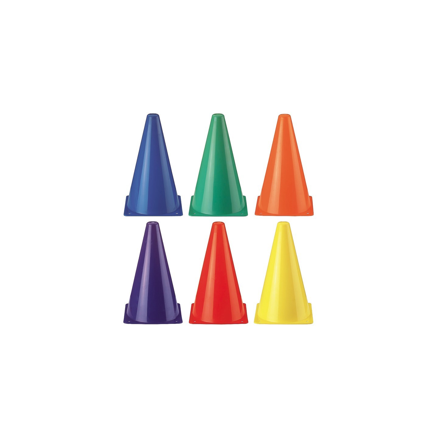 Martin Sports Rainbow Cones, Set of 6