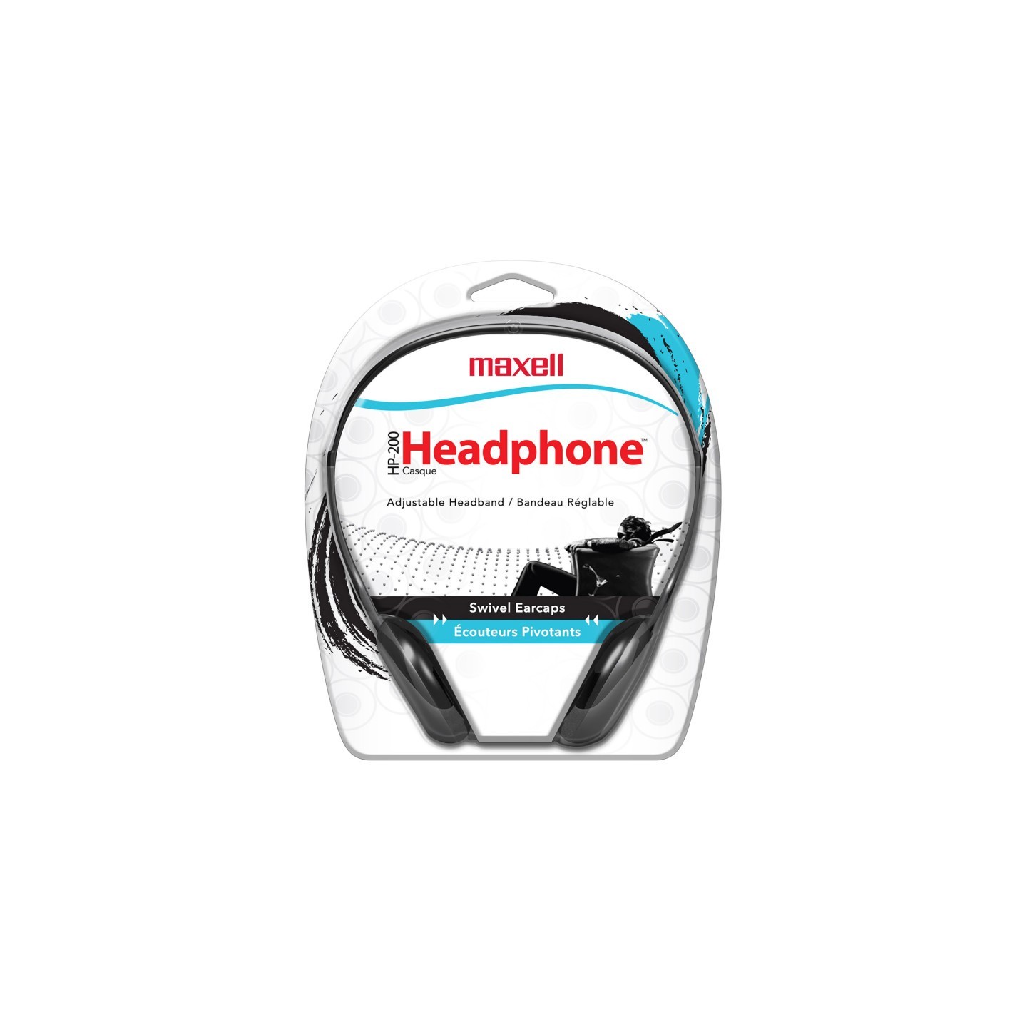 Maxell HP-200 Stereo Headphones
