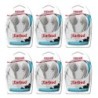 Maxell Budget Stereo Earbuds, White, Pack of 6