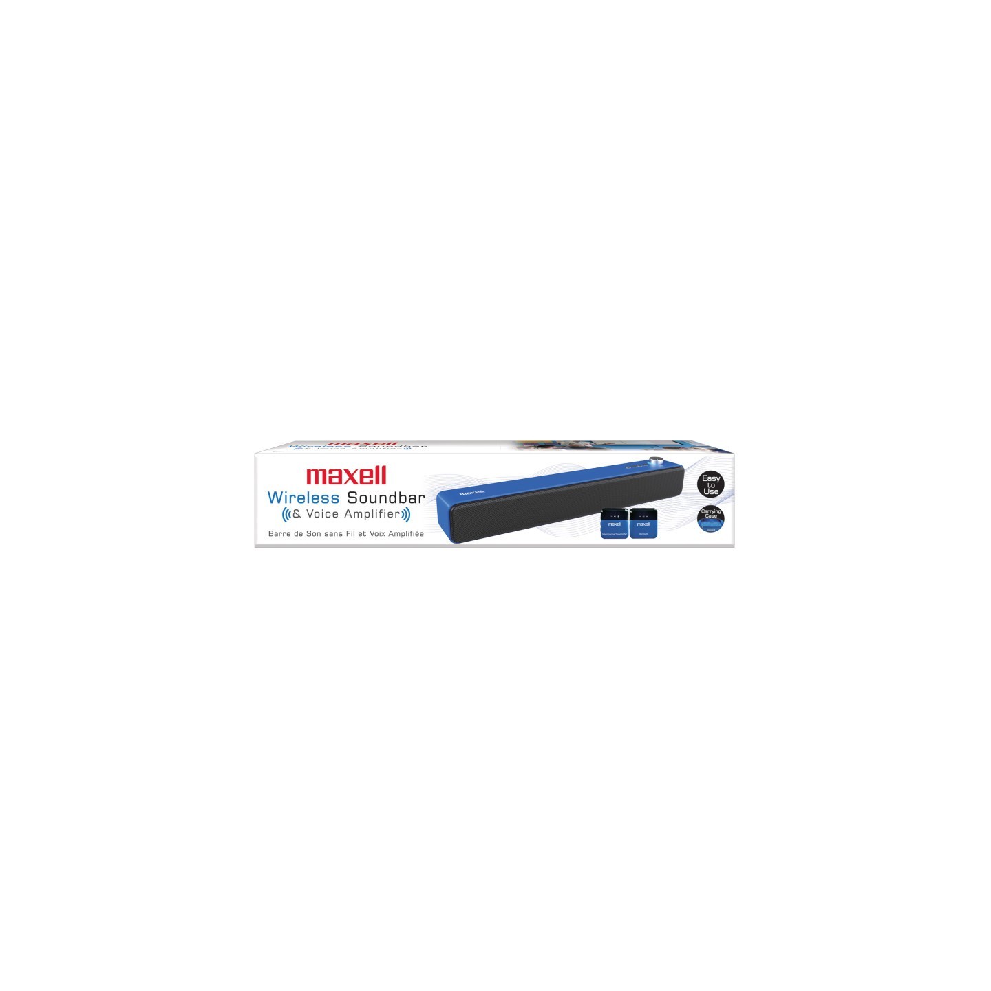 Maxell Wireless Soundbar & Voice Amplifier with Mic