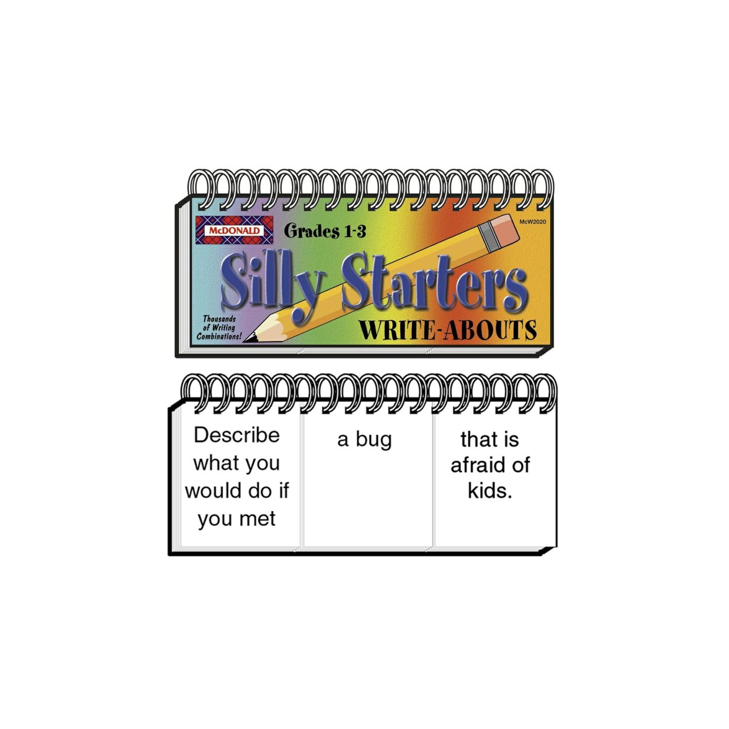 McDonald Publishing Write-Abouts, Grades 1-3, Silly Starters