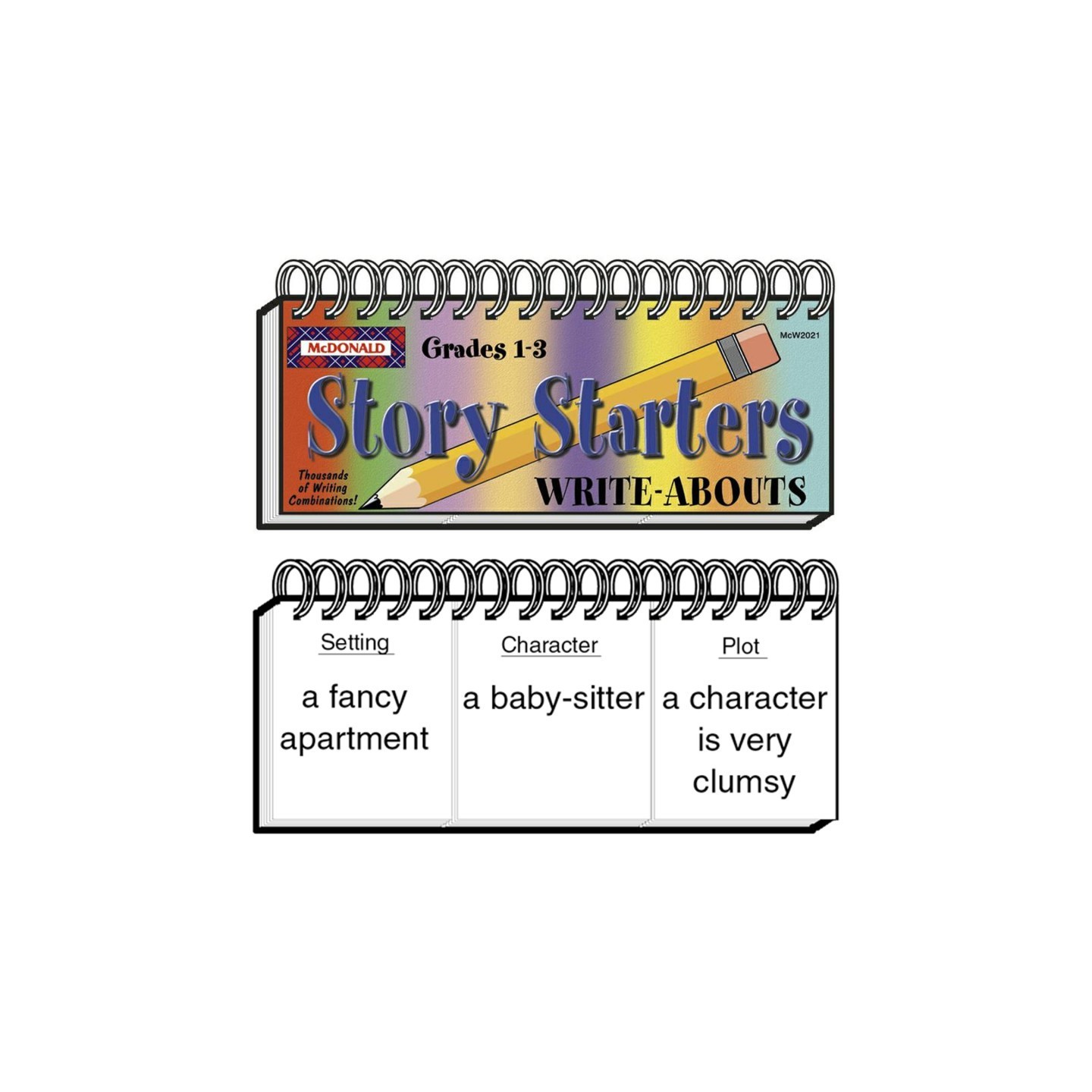 McDonald Publishing Write-Abouts, Grades 1-3, Story Starters