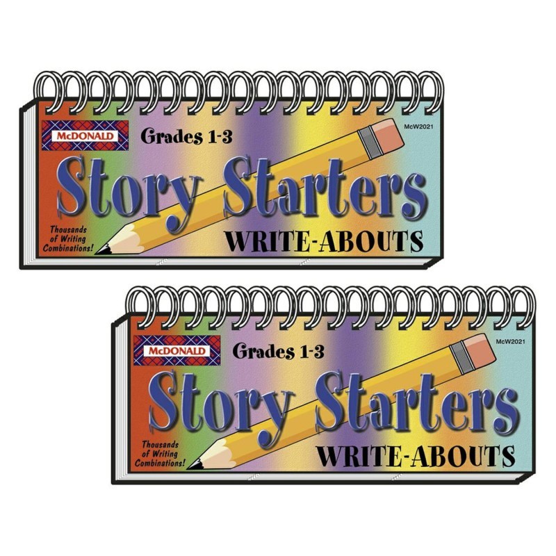 McDonald Publishing Write-Abouts Story Starters, Pack of 2