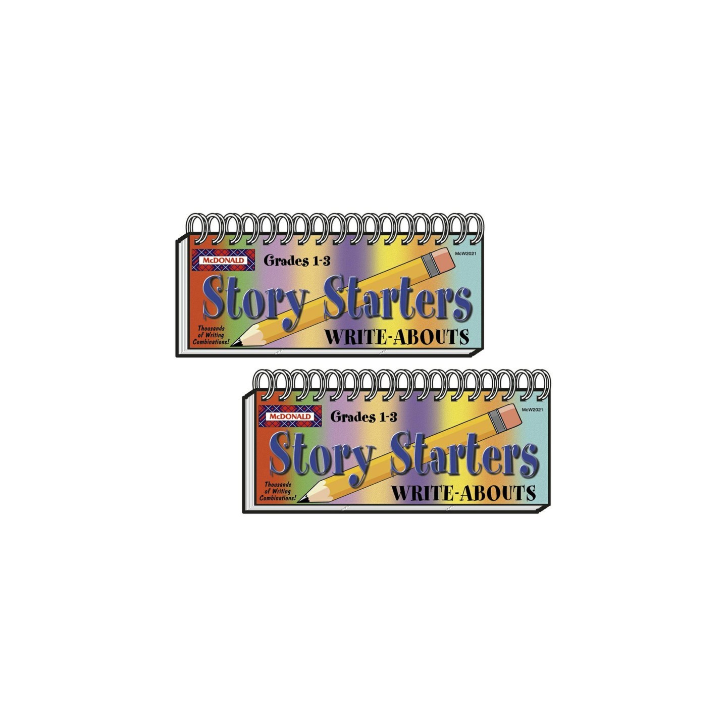 McDonald Publishing Write-Abouts Story Starters, Pack of 2