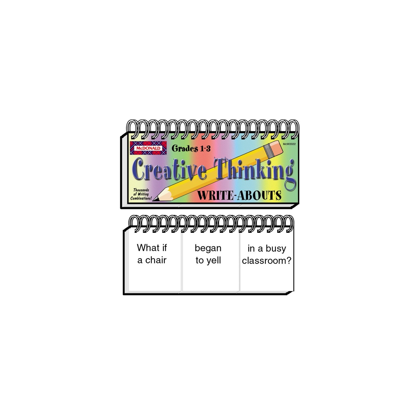McDonald Publishing Write-Abouts, Grades 1-3, Creative Thinking