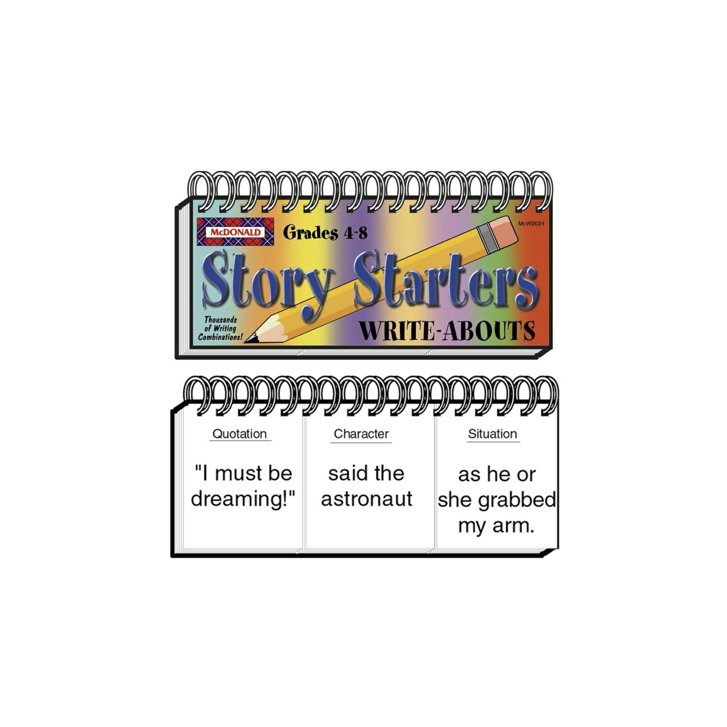 McDonald Publishing Story Starters Write-Abouts Booklet