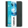 Canson Graduate Watercolor Art Book, Hard Cover Binding, 28 Sheet, 5.5x8.5 inch, 1 Count