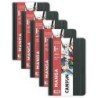 Canson Graduate Manga Art Book, Hard Cover Binding, 10 Sheet, 5.5x8.5 inch, Pack of 5