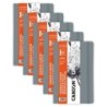 Canson Graduate Sketch & Notes Art Book, Light Gray, Soft Cover Binding, 92 Sheet, 5.5x8.5 inch, Pack of 5