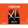 Canson XL Series Sketch Pad, Foldover Binding, 25 Sheet, 18x24 inch, 1 Count
