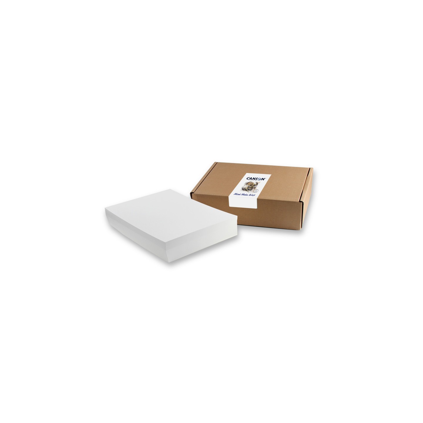 Canson Artist Series Mixed Media Sheet Bulk Pack, 100 Sheet, 12x18 inch, 1 Count