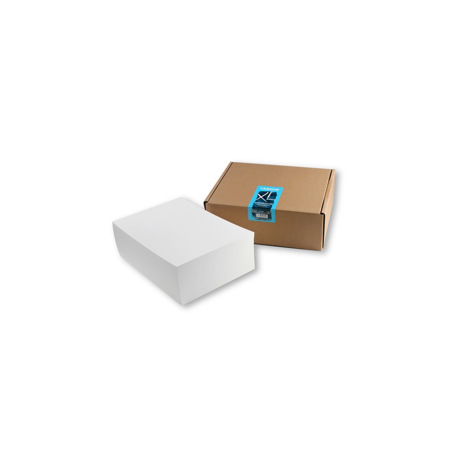 Canson XL Series Watercolor Sheet Bulk Pack, 250 Sheet, 9X12 inch, 1 Count