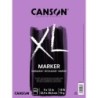 Canson XL Series Marker Pad, Foldover Binding, 100 Sheet, 9x12 inch, 1 Count