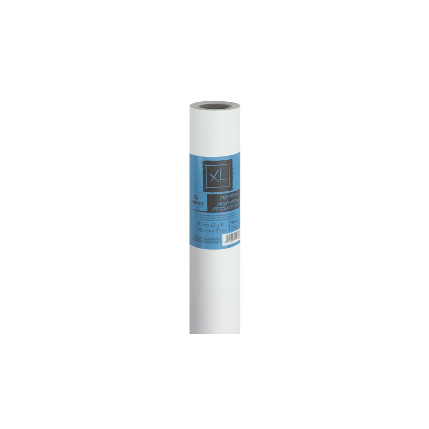 Canson Mixed Media Paper Roll, 98lb, 36in x 10yd