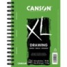 Canson XL Series Drawing Pad, Side Wire Binding, 60 Sheet, 5.5x8.5 inch, 1 Count
