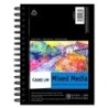 Canson Artist Series Mixed Media Pad, Side Wire Binding, 30 Sheet, 5.5x8.5 inch, 1 Count