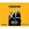 Canson XL Series Bristol Pad, Smooth Finish, Foldover Binding, 25 Sheet, 14x17 inch, 1 Count
