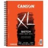 Canson XL Series Sketch Pad, Side Wire Binding, 100 Sheet, 9x12 inch, 1 Count