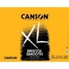 Canson XL Series Bristol Pad, Smooth Finish, Foldover Binding, 25 Sheet, 19x24 inch, 1 Count