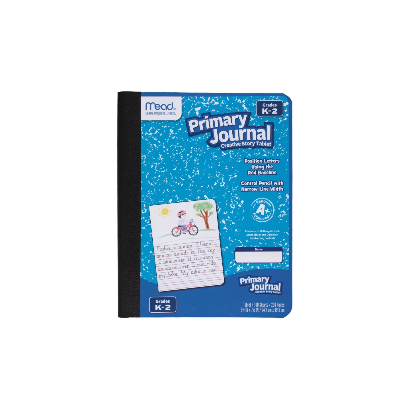 Mead® Primary Journal Half Page Ruled, 100 Sheets