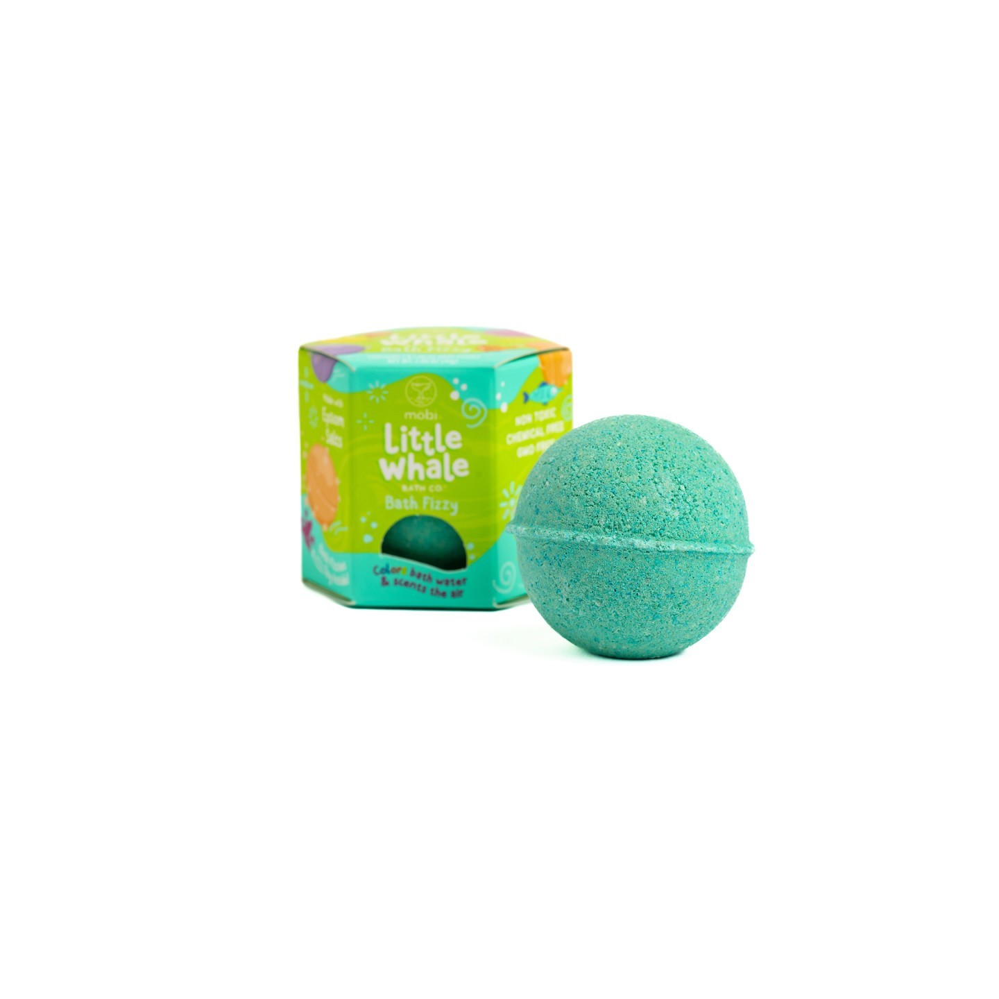 Little Whale Bath Co. Bath Fizzy, Assorted, Single