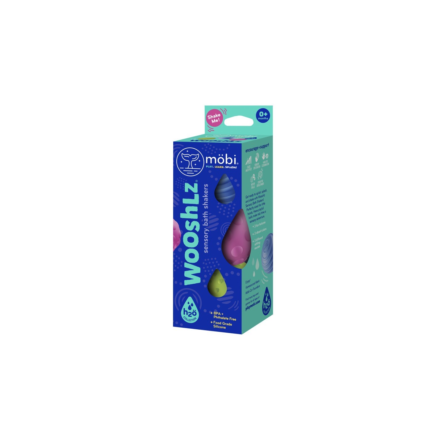 Mobi Wooshlz Sensory Bath Shakers