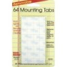 Magic-Mounts® Removable Mounting Tabs, 1/2" x 1/2", Pack of 64