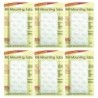 Magic-Mounts® Removable Mounting Tabs, 1/2" x 1/2", 160 Per Pack, 6 Packs