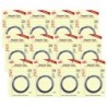 Magic-Mounts® Self-Sticking Magnetic Tape Roll, 1/2" x 30", Pack of 12