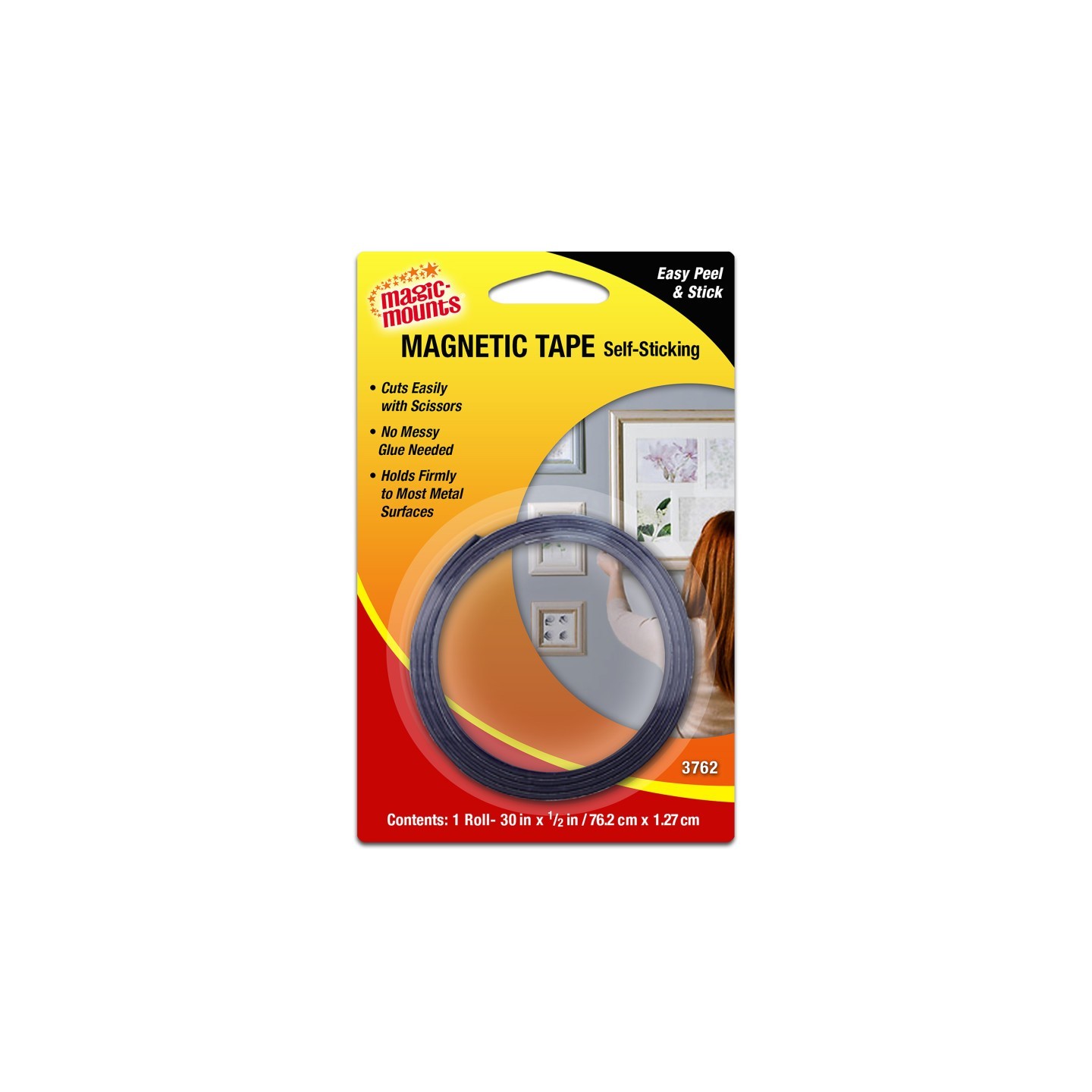 Magic-Mounts® Magnetic Tape, 1/2" x 30" Roll